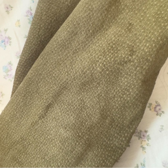 Live a Little Khaki green suede button Jacket - Picture 5 of 5